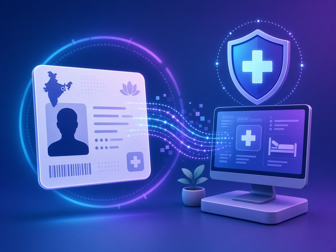 ABHA health ID linking for clinic patients