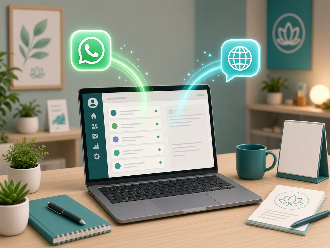 Lead captured from WhatsApp and ads into CRM