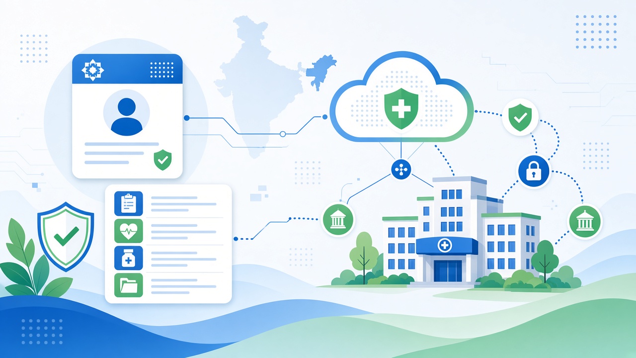 ABDM compliant clinic software - Ayushman Bharat Digital Mission integration